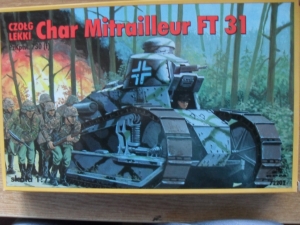 RPM 1/72 72202 CHAR MITRAILLEUR FT 31
